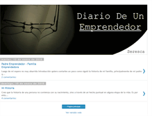 Tablet Screenshot of eldiariodeunemprendedor.blogspot.com