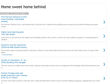 Tablet Screenshot of homeisbehind.blogspot.com