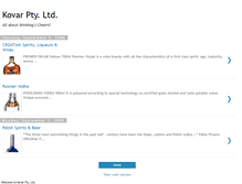 Tablet Screenshot of kovar-au.blogspot.com