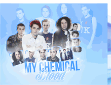 Tablet Screenshot of mychemicalblood.blogspot.com