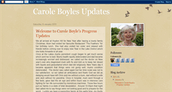 Desktop Screenshot of caroleboyle.blogspot.com