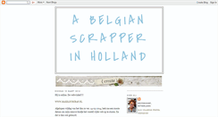 Desktop Screenshot of chantalsscrapperij.blogspot.com