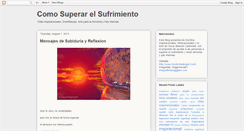 Desktop Screenshot of como-superar-el-sufrimiento.blogspot.com