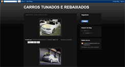 Desktop Screenshot of carrostunadoserebaixados.blogspot.com