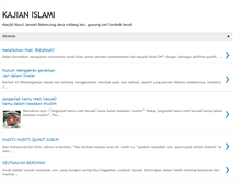 Tablet Screenshot of belencong-islam.blogspot.com