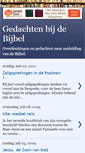 Mobile Screenshot of bijbelgedachten.blogspot.com