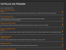 Tablet Screenshot of hoteleenpanama.blogspot.com