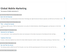 Tablet Screenshot of globalmobilemarketing.blogspot.com