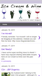 Mobile Screenshot of icecreamandwine.blogspot.com