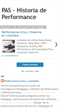 Mobile Screenshot of historiadeperformance.blogspot.com