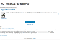 Tablet Screenshot of historiadeperformance.blogspot.com