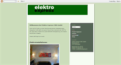 Desktop Screenshot of elektroexpress.blogspot.com