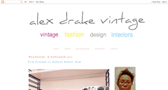 Desktop Screenshot of alexdrakevintage.blogspot.com