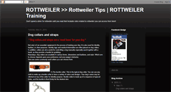 Desktop Screenshot of my-rottweiler.blogspot.com