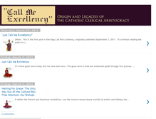 Tablet Screenshot of callmeexcellency.blogspot.com