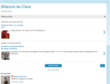 Tablet Screenshot of claramya.blogspot.com