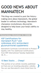 Mobile Screenshot of goodnewsmannatech.blogspot.com