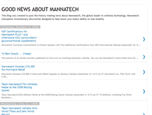 Tablet Screenshot of goodnewsmannatech.blogspot.com