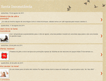 Tablet Screenshot of inconstanciasanta.blogspot.com