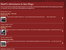 Tablet Screenshot of martisadventuresinsandiego.blogspot.com