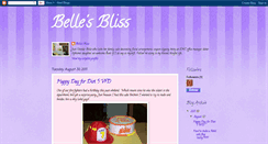 Desktop Screenshot of bellesbliss78.blogspot.com