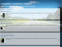 Tablet Screenshot of gadgetti.blogspot.com