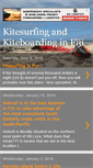 Mobile Screenshot of kitesurfingfiiji.blogspot.com
