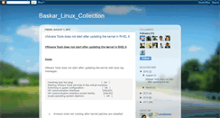 Desktop Screenshot of linuxbaskar.blogspot.com