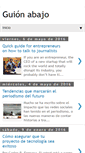 Mobile Screenshot of guionabajo.blogspot.com
