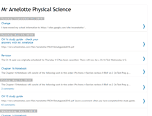 Tablet Screenshot of mramelottephysicalscience.blogspot.com