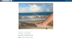 Desktop Screenshot of eusemdestino.blogspot.com
