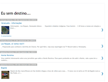 Tablet Screenshot of eusemdestino.blogspot.com