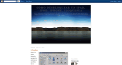 Desktop Screenshot of comodesbloquearunipad.blogspot.com