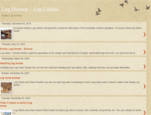 Tablet Screenshot of loghomes.blogspot.com