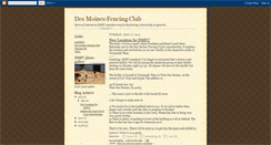 Desktop Screenshot of desmoinesfencingclub.blogspot.com