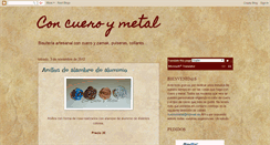 Desktop Screenshot of concueroymetal.blogspot.com