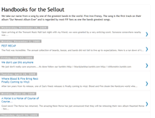 Tablet Screenshot of handbooksforthesellout.blogspot.com