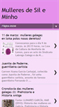 Mobile Screenshot of mulleresdesileminho.blogspot.com
