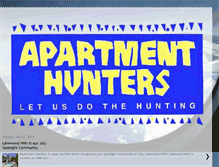 Tablet Screenshot of apartmenthuntersofcentralarkansas.blogspot.com