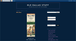 Desktop Screenshot of dallasmemorabilia.blogspot.com