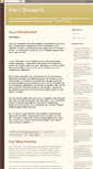 Mobile Screenshot of fensthoughts.blogspot.com
