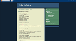 Desktop Screenshot of dubaimarketing.blogspot.com