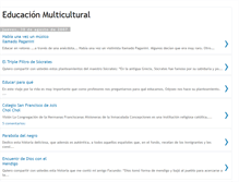 Tablet Screenshot of educacionmulticultural.blogspot.com