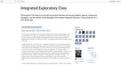 Desktop Screenshot of integratedexploratoryclass.blogspot.com