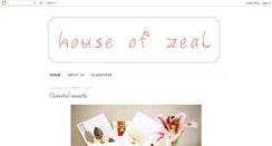 Desktop Screenshot of houseofzeal.blogspot.com