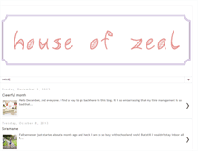 Tablet Screenshot of houseofzeal.blogspot.com