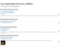 Tablet Screenshot of cocoymikelo.blogspot.com
