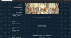 Desktop Screenshot of free-university-in-internet.blogspot.com