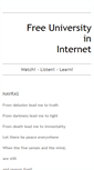 Mobile Screenshot of free-university-in-internet.blogspot.com