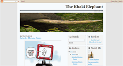 Desktop Screenshot of khakielephant.blogspot.com